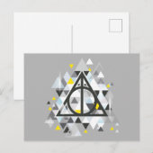 Carte Postale Harry Potter | Symbole géométrique des Reliques de (Devant / Derrière)