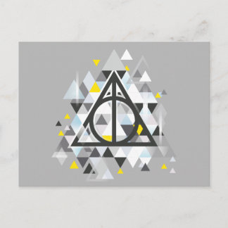 Carte Postale Harry Potter | Symbole géométrique des Reliques de