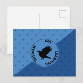 Carte Postale Harry Potter | Traits de la maison RAVENCLAW™ Grap (Devant / Derrière)
