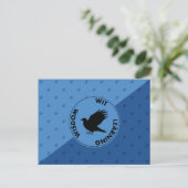 Carte Postale Harry Potter | Traits de la maison RAVENCLAW™ Grap (Debout devant)