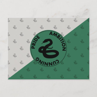 Carte Postale Harry Potter | Traits de la maison SLYTHERIN™ Grap