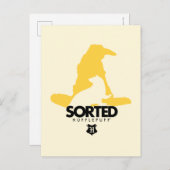 Carte Postale Harry Potter | Trié Dans HUFFLEPUFF™ House (Devant / Derrière)