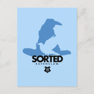 Carte Postale Harry Potter   Trié dans la maison RAVENCLAW™