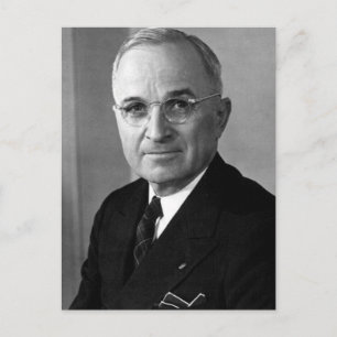 Carte Postale Harry S. Truman 33e président