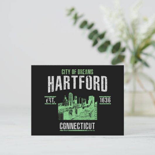 Carte Postale Hartford (Debout devant)