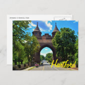 Carte postale Hartford (Devant / Derrière)