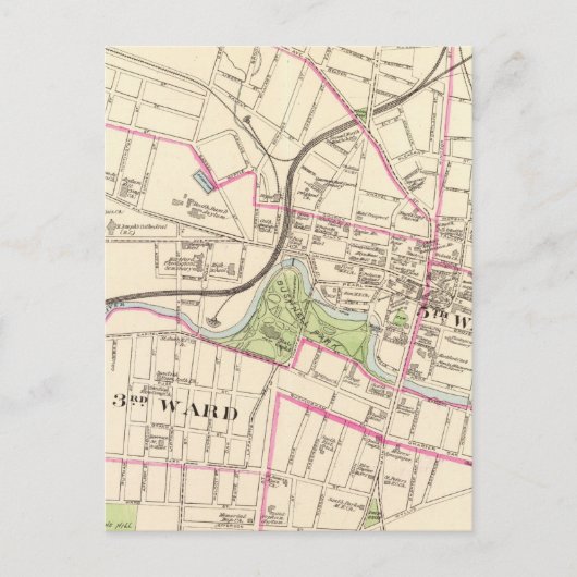 Carte Postale Hartford, Centre (Devant)