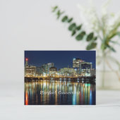 Carte Postale Hartford, Connecticut photo cityscape marquée (Debout devant)