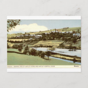 Carte Postale Hartley Homes Hôpital Colne Vue Vintage