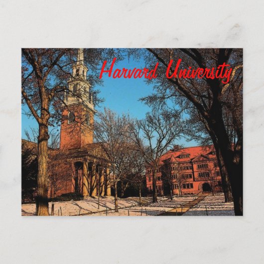 Carte postale Harvard (Devant)