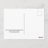 Carte Postale Harvey Taylor Bridge De Negley Park (Dos)