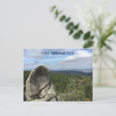 Carte postale Harz Allemagne (Debout devant)