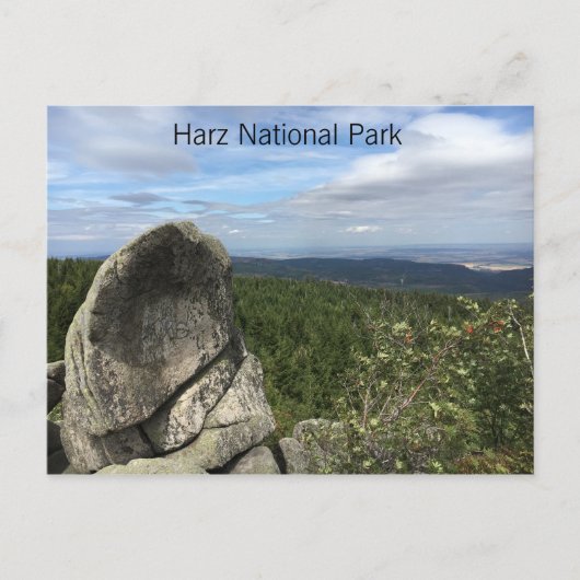 Carte postale Harz Allemagne (Devant)