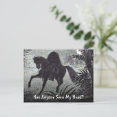 Carte Postale Has Anyone Lacs My Head (Debout devant)