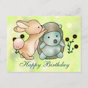 Carte Postale Hase et Igel