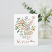Carte Postale Hase im Busch (Debout devant)