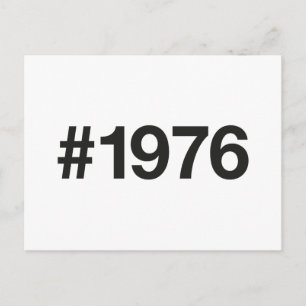 Carte Postale Hashtag 1976 49 Anniversaire