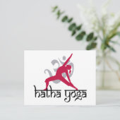 Carte Postale Hatha Yoga Pose (Debout devant)