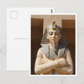 Carte Postale Hatshepsut Sphinx Female Pharaon Statue (Devant / Derrière)