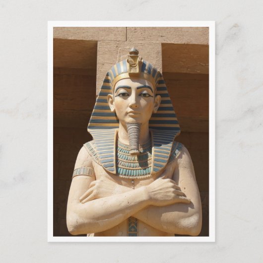 Carte Postale Hatshepsut Sphinx Female Pharaon Statue (Devant)