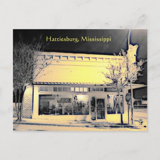 Carte postale Hattiesburg, Mississippi (Devant)