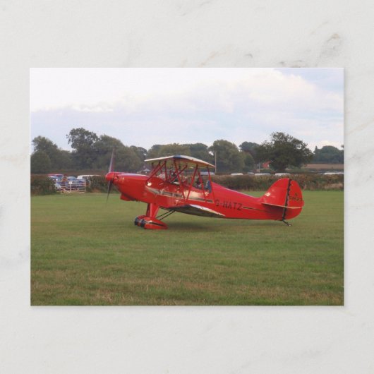 Carte Postale Hatz Biplane (Devant)