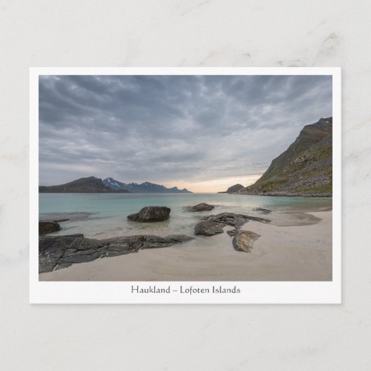 Carte Postale Haukland Beach (Devant)