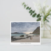 Carte Postale Haukland Beach (Debout devant)