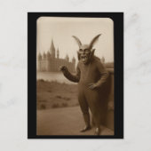 Carte Postale Hauné Bizarre Weird Bat Creature Halloween (Devant)