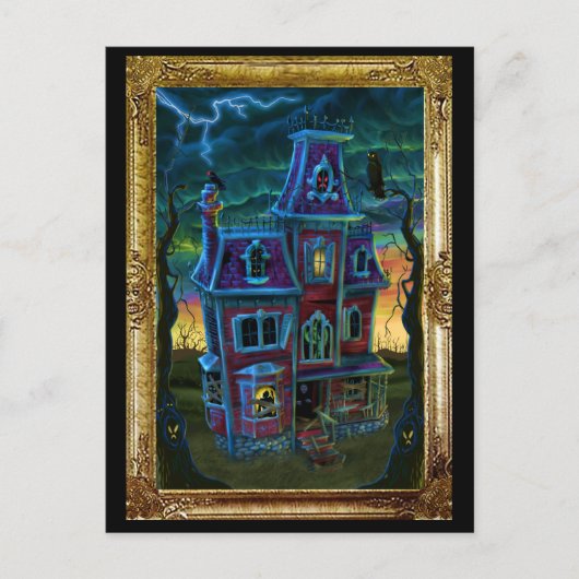 Carte postale Hauné House Portrait (Devant)