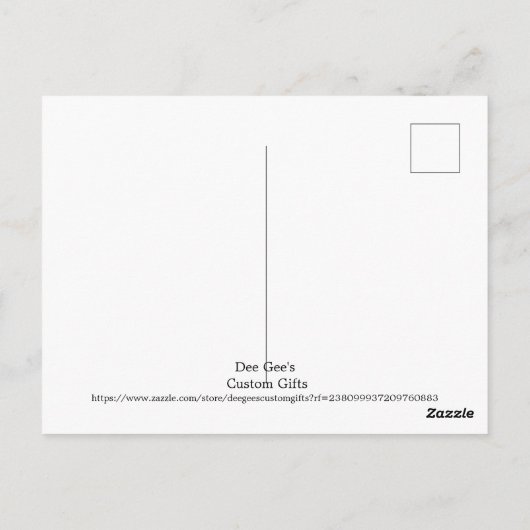 Carte Postale Haunted House and Ghost Halloween (Dos)