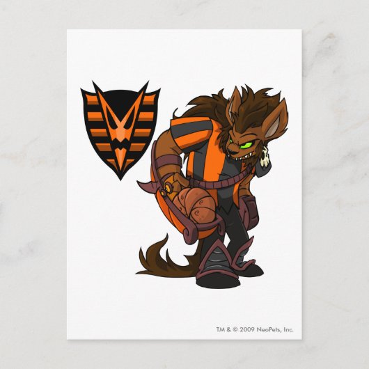 Carte Postale Haunted Woods Team Capitaine 1 (Devant)