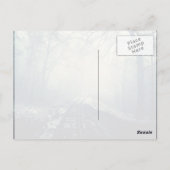 Carte Postale Haunting Train track (Dos)