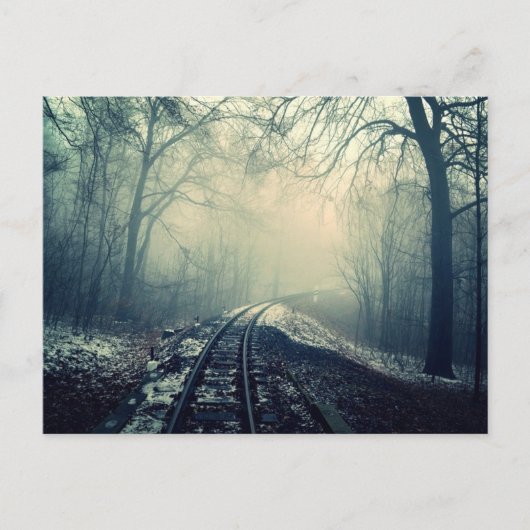 Carte Postale Haunting Train track (Devant)