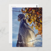 Carte postale Haunween Hello Spirit (Devant / Derrière)