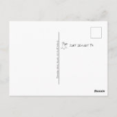 Carte postale Haunween Hello Spirit (Dos)