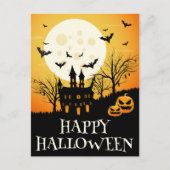 Carte Postale Hauny House Happy Halloween (Devant)