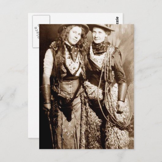 Carte Postale Hausse de la mode occidentale (Devant / Derrière)