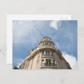 Carte Postale Haussmann Building Corner, Paris (Devant / Derrière)