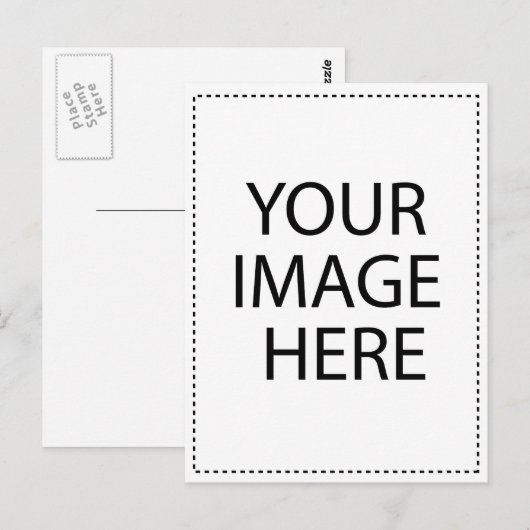 Carte Postale Haut (Devant / Derrière)