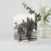 Carte Postale Haut commandement allemand WWI (Debout devant)