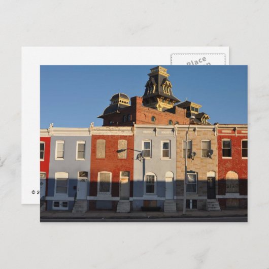 Carte Postale Haut debout (Devant / Derrière)