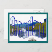 Carte Postale Haut du monde du Groenland (Devant / Derrière)