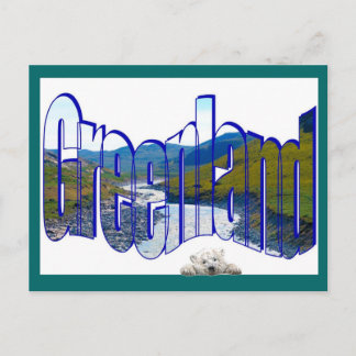 Carte Postale Haut du monde du Groenland