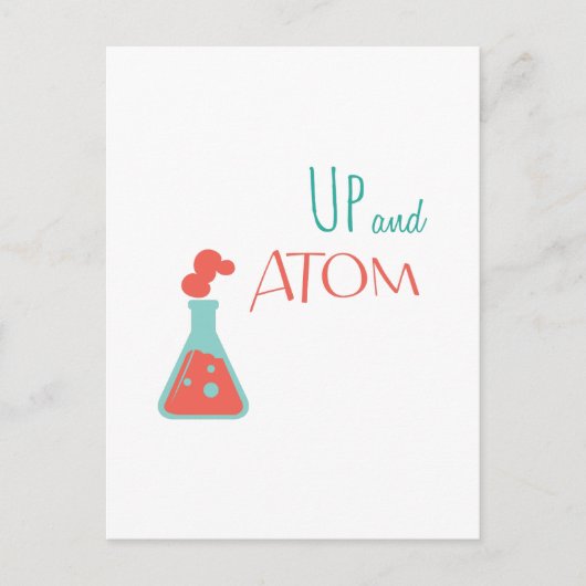 Carte Postale Haut et Atom (Devant)