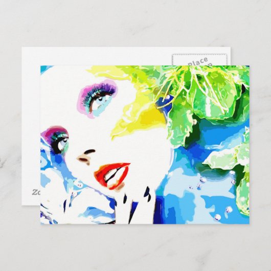 Carte Postale Haut Fashon (Devant / Derrière)