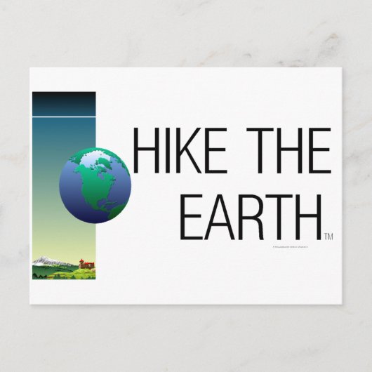 Carte Postale HAUT Randonnée Sur Terre (Devant)