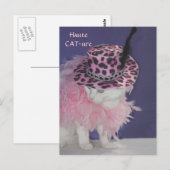 Carte Postale Haute CAT-ure (Devant / Derrière)