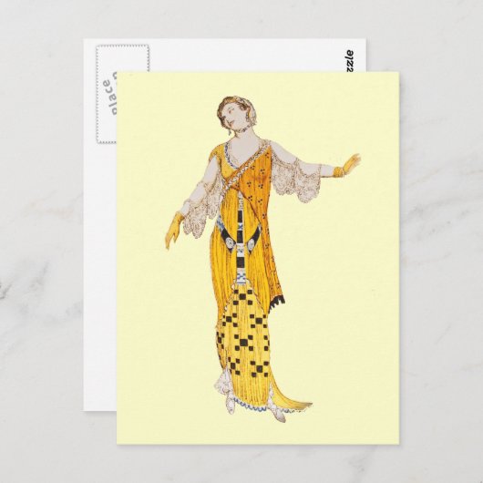 Carte Postale Haute Couture (Devant / Derrière)