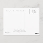 Carte Postale Haute Couture vintage (Dos)